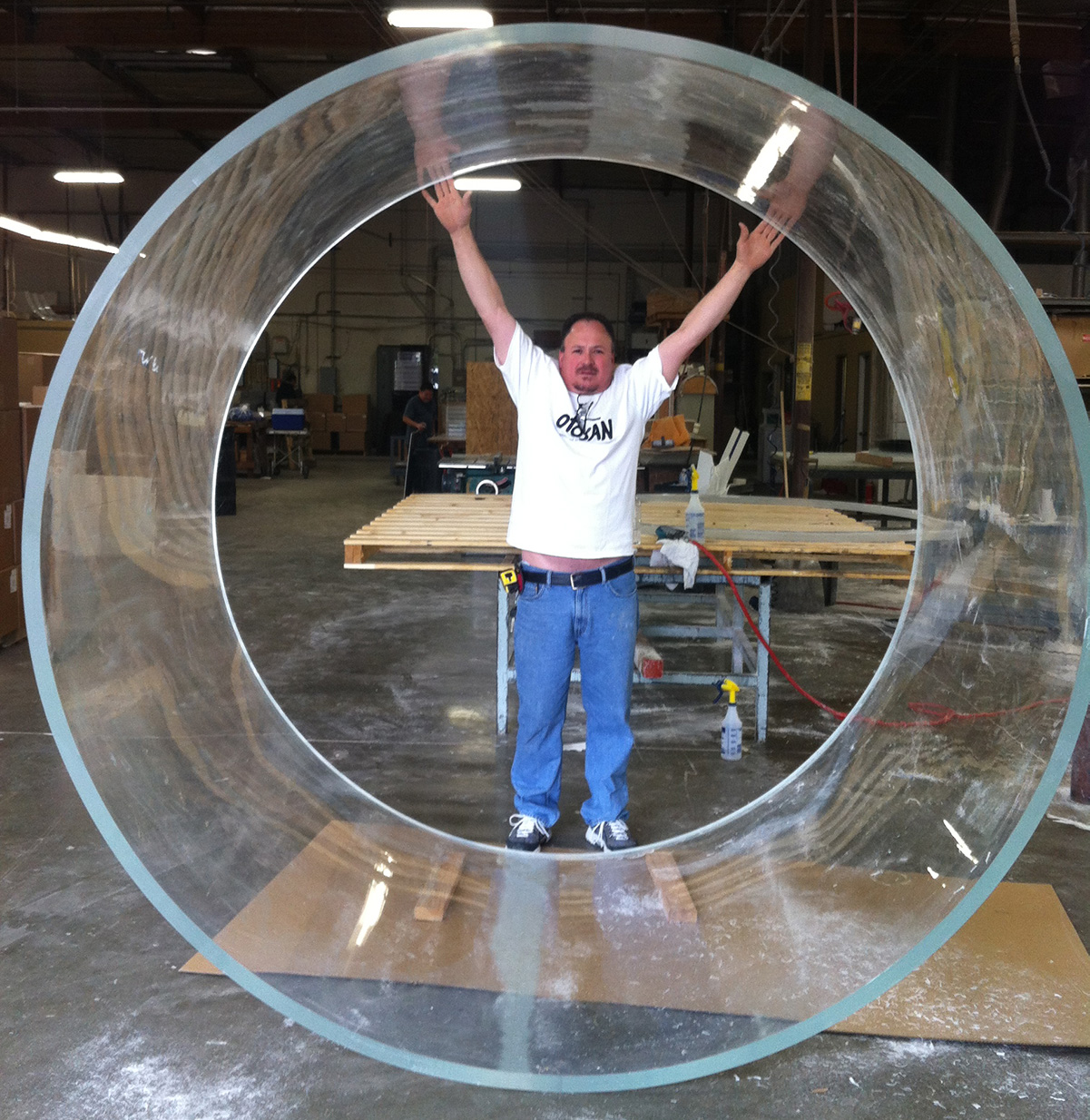 Giant Plastic Cylinder Giant Plastic Cylinder